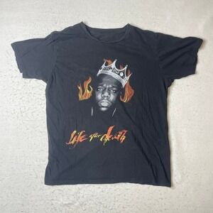 The Notorious‎ BIG Life After Death Graphic T Shirt Black Large